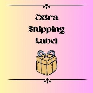 Extra Shipping Label